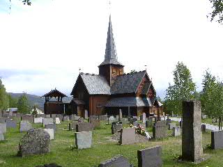 Stabkirche von Hedalen (60k)